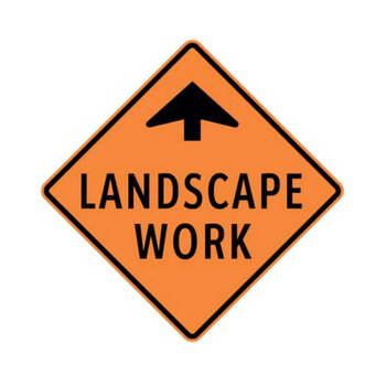 landscape work ahead
