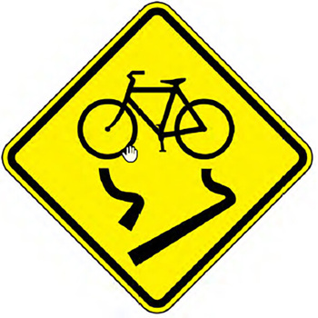 bike slippery surface