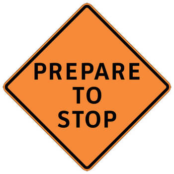 prepare to stop