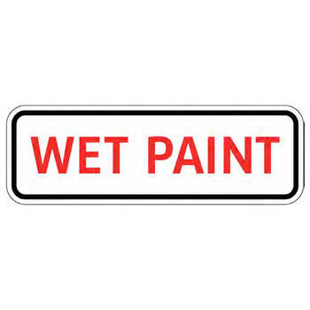 wet paint