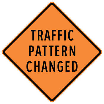 traffic pattern changed
