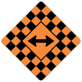 checkerboard double arrow