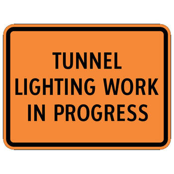 tunnel lighting work in progress tab