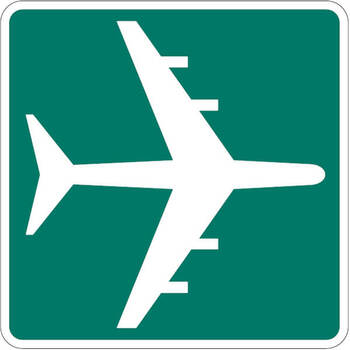 international airport symbol
