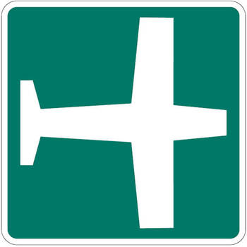 local / regional airport symbol