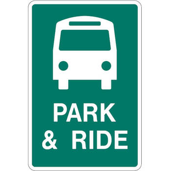 bus symbol park & ride