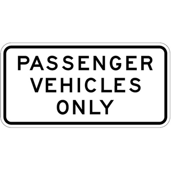 passenger vehicles only tab