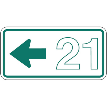( xx ) km left arrow tab