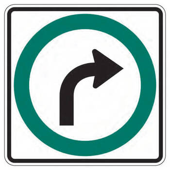 right turn only