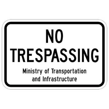 no trespassing MOT