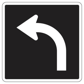 this lane left only