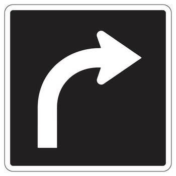 this lane right only