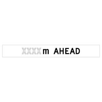( xxxx ) m ahead tab