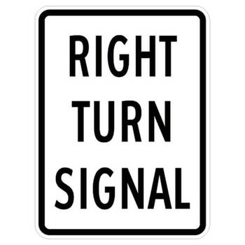 right turn signal