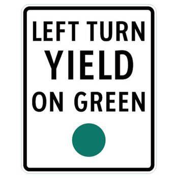 left turn arrow yield on green