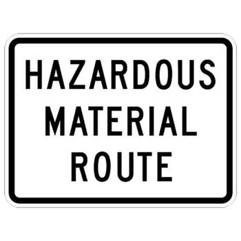 hazardous material route tab