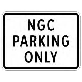 ngc parking only tab