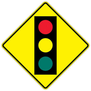 traffic signal ahead