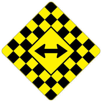 checkerboard double arrow