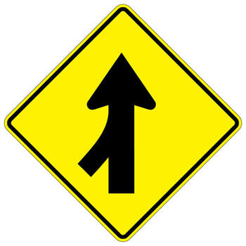merging traffic left