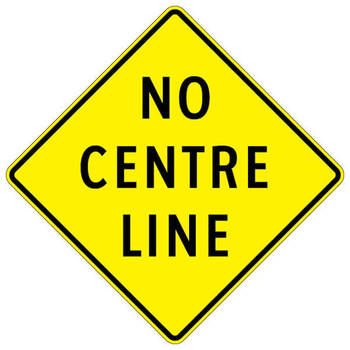 no centre line