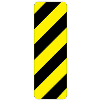 hazard marker right