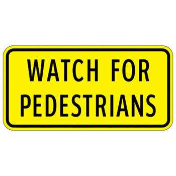 watch for pedestrians tab