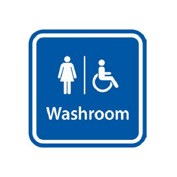 Static Application Signs for Women’s Washrooms and Wheelchair Access
