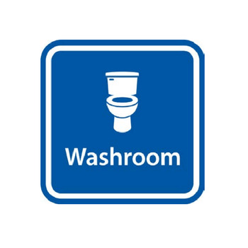 Static Application Signs for Washrooms Facilities