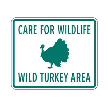 Care For Wildlife, Wild Turkey Area (Turkey Symbol)
