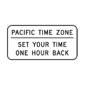 Pacific Time Zone Set Your Time One Hour Back