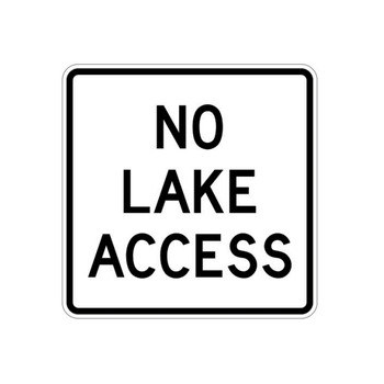 No Lake Access