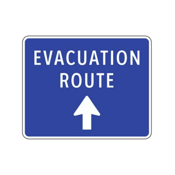 Evacuation Route Ahead
