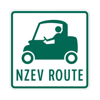 NZEV Route Symbol