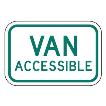 handicap parking - van accessible