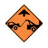tow truck ahead