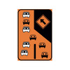 vehicles merge left