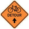 bike detour ahead