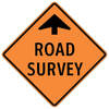 road survey ahead