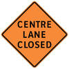 centre lane closed