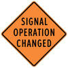 signal operation changed
