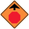stop sign ahead