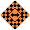checkerboard double arrow