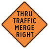 thru traffic merge right