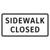 sidewalk closed