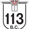 highway 113 nisgaa route marker