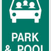 carpool symbol park and pool