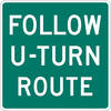 follow u-turn route