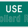 use (street name) tab
