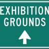 exhibition grounds ahead
